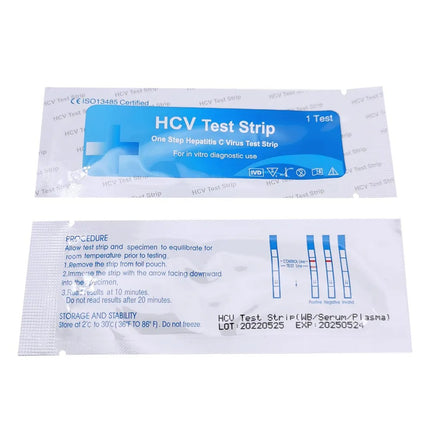 HCV Hepatitis C Virus Rapid Test Cassette Kit In Vitro Diagnostic Testing For Clinical Home Preliminary Screening