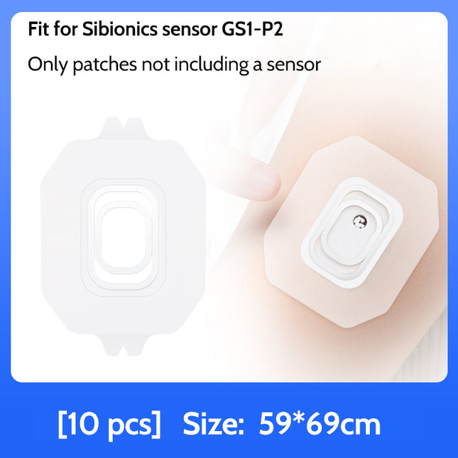 Sibionics patch Reinforced fixed stickers Sibionics tape Sensor protector plastic case for GS1-P2 cover for diabetes accessories stickers Medical Grade