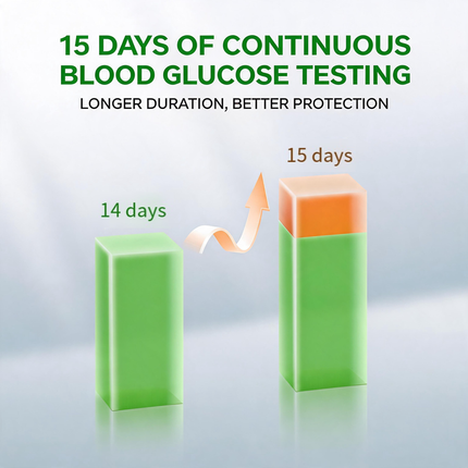 Split-type CGM Anytime 4-SE CGM Continuous Glucose Monitoring System Diabetes Care Blood Glucose Sensor Daily Blood Tracking
