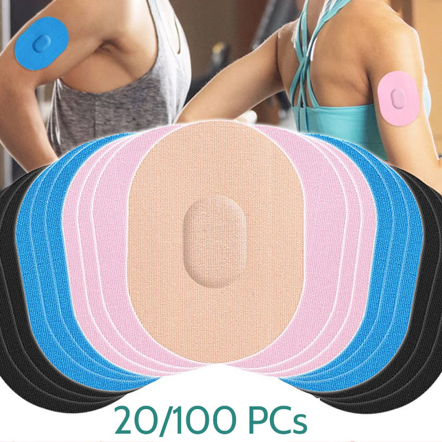 Sibionics Sensor Patches Reinforced Fixed Stickers tape Sensor Protector for Sibionics GS1 Sensor for Diabetes Accessories Medical Grade Stickers Skin Color