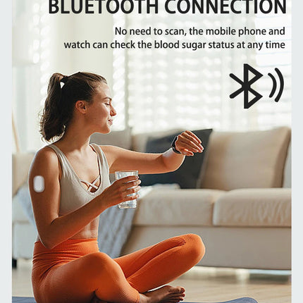 Aidex CGM System No Finger Pricking Blood Sugar Test Aidex Sensor Transmitter Continuous Glucose Meter