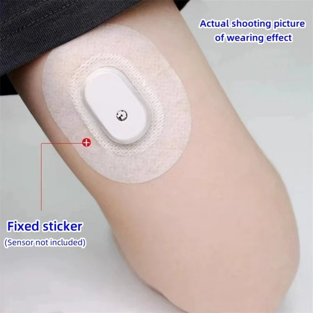 10/50pcs Medical Original Waterproof Adhesive Fixed Sticker for Sibionics Sensor GS1 Cover patch CGMs Accessories Over Patches