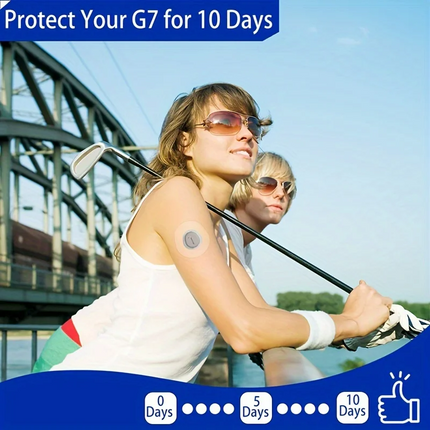 120pcs Dexcom G7 Sensor Patches Waterproof Medical Adhesive Patches for CGMs