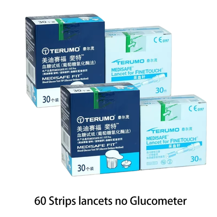Terumo Medisafe Fit blood glucose meter Reader FIT Japan Glucometer Accurate Blood Sugar Self Testing MS FCO30B Diabetes Supplie