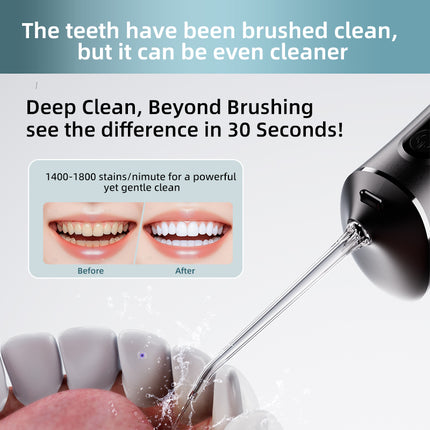 Electric Flosser Machine Oral Irrigator 350ml Waterproof Dental Water Flosser Teeth Clean Whitening Jet Floss irrigator nozzles