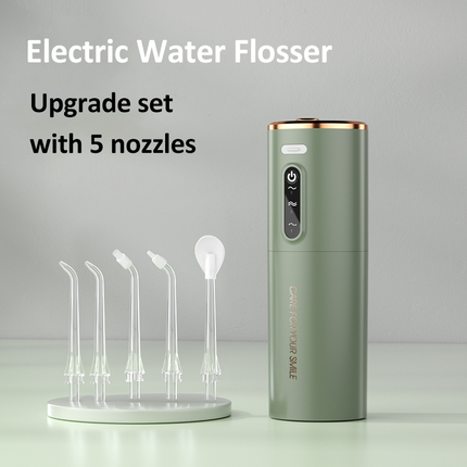 Rechargeable Electric Water Dental Flosser Irrigator Water Flossers For Tooth Clean Machine With Nozzles Water Flossee For Brace