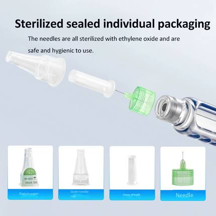 Low Pain Insulin Pen Needles Universal Ultra Thin Needle 32G 4mm/ 31G 5mm Compatible NovoPen HumaPen Diabetes Use Diabetes Care Supplies