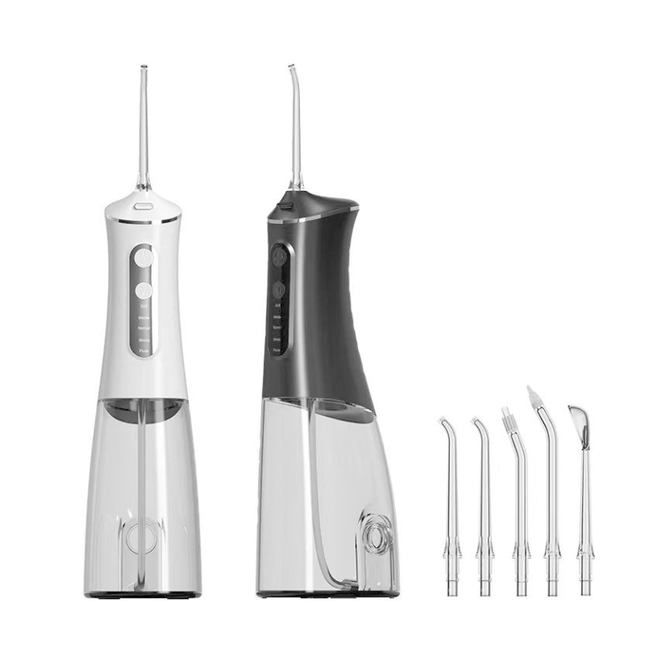 Electric Flosser Machine Oral Irrigator 350ml Waterproof Dental Water Flosser Teeth Clean Whitening Jet Floss irrigator nozzles