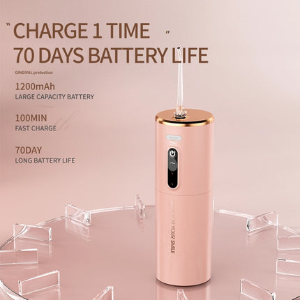 Rechargeable Electric Water Dental Flosser Irrigator Water Flossers For Tooth Clean Machine With Nozzles Water Flossee For Brace